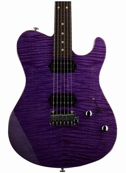 Suhr Oso Trans Purple edestä