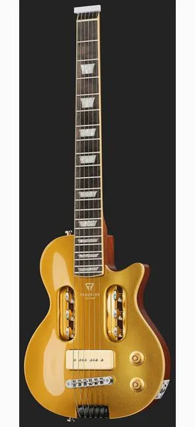 Traveler Guitar EG 1 Deluxe P90 Gold, yksityiskohta 2