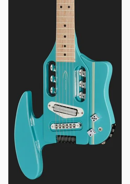 Traveler Guitar Speedster Deluxe Hot Rod Blue, yksityiskohta 4