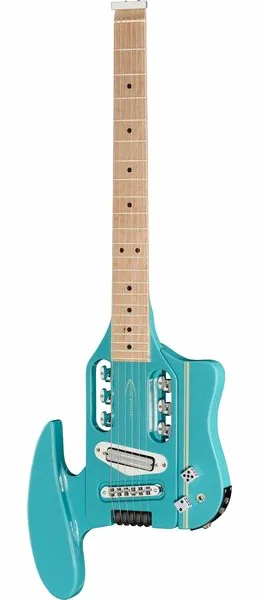 Traveler Guitar Speedster Deluxe Hot Rod Blue edestä