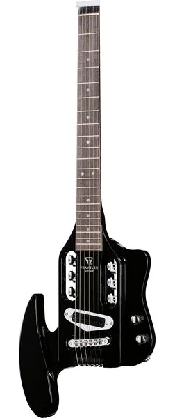 Traveler Guitar Speedster Standard Gloss Black edestä
