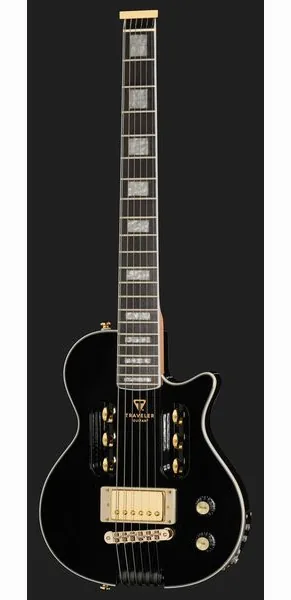 Traveler Guitar EG-1 Custom V2 Gloss Black, yksityiskohta 2