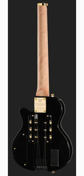 Traveler Guitar EG-1 Custom V2 Gloss Black, yksityiskohta 3