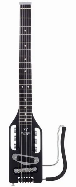 Traveler Guitar Electric Ultra Light Black edestä