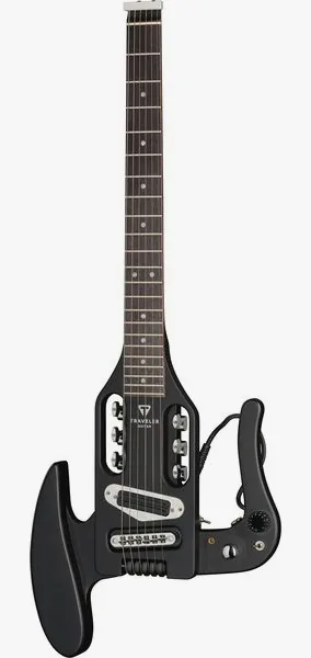 Traveler Guitar Pro Series Mod X - Matte Black edestä