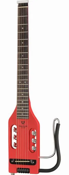 Traveler Guitar Ultra Light Vintage Red edestä
