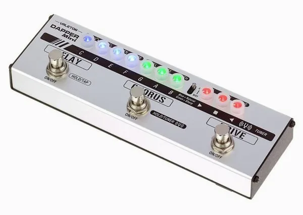 Valeton Dapper Mini 4 Effect Strip, yksityiskohta 2