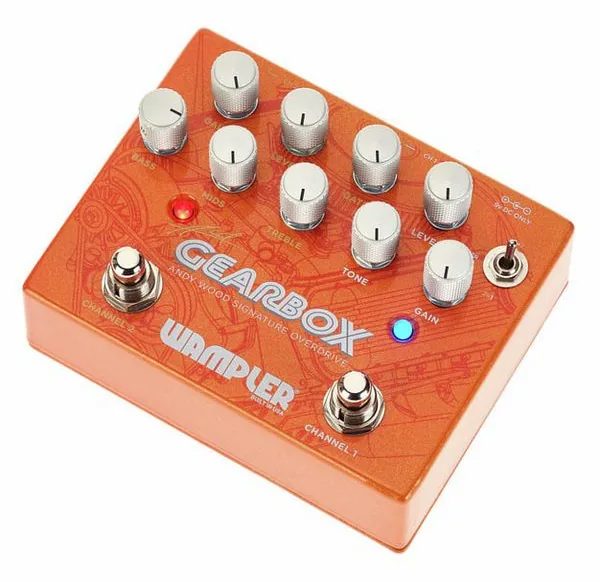 Wampler Gearbox Dual Overdrive, yksityiskohta 2