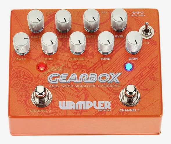 Wampler Gearbox Dual Overdrive, yksityiskohta 3