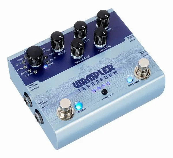 Wampler Terraform Modulator, yksityiskohta 4