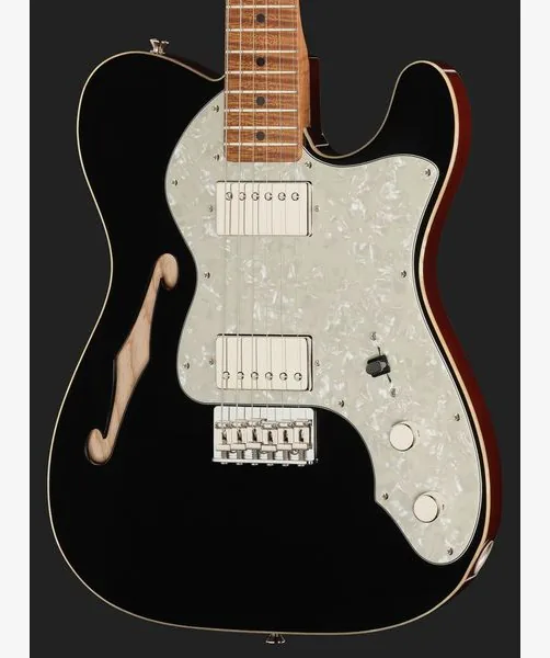 Xotic Guitars XTC-TL Black Top Natural Back, yksityiskohta 4