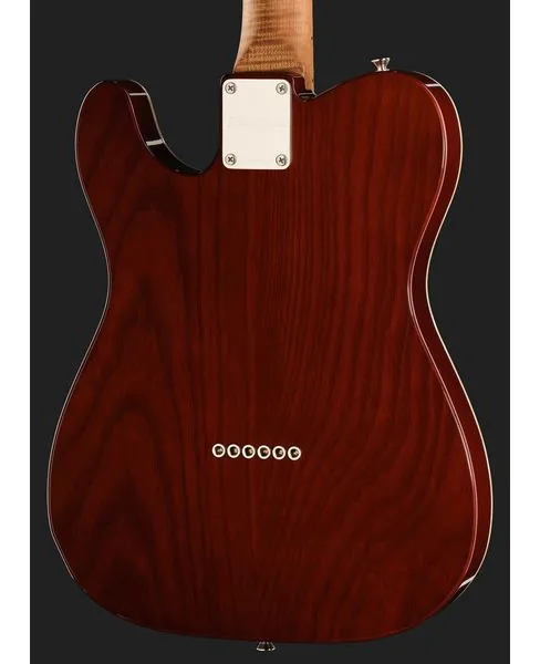 Xotic Guitars XTC-TL Black Top Natural Back, yksityiskohta 5