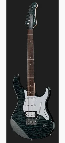 Yamaha Pacifica 212V QM TBL, yksityiskohta 2