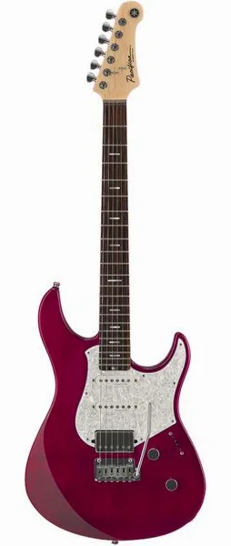 Yamaha Pacifica Std+12 Fired Red RF edestä